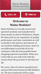 Mobile Screenshot of mainemod.com